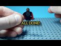 How To Make A Moff Gideon Lego Minifigure - Tutorial