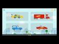 lighting vs mater vs mack vs cruz in a drive |first pixar cars video