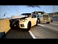 BeamNG Drive - Realistic Freeway Crashes #6