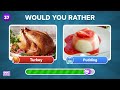 Would You Rather...? HOT vs COLD | Food Edition 🔥❄️🍔