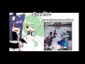 fandom react to each other | part 1 | skull girl /by: ♡Shashie_chan♡ \