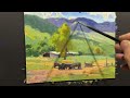 Using Edges To Show Dimension And Form In Your Landscape Painting