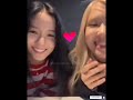 Chaeyoung and Jisoo live  Funny moment!