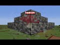 I Built the WORLD'S BIGGEST Netherite Beacon