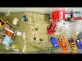 Dam Breach and Tsunami on the Lego City Parking