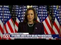 Watch: Kamala Harris FULL REMARKS on Netanyahu meeting | LiveNOW from FOX