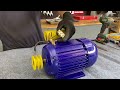 Old Rusty Electric Motor Restore | Restoration Video Electric Motor