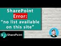 How to fix SharePoint quick chart error 