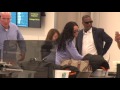 Pop Icon Rihanna The Center Of Attention At LAX