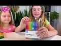 Back To School Kawaii Supplies with Sisters Play