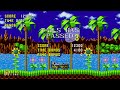 Sonic Origins Green Hill zone act 3 Speedrun 37.21