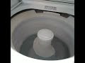 washing machine spinning