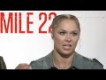Ronda Rousey on what WWE fans think of her, The Rock, Mile 22, WrestleMania