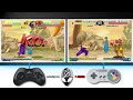 Street Fighter Alpha 2 - Sega Saturn vs Super Nintendo ᴴᴰ Comparison