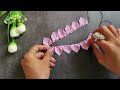 Amazing!!!❤❤Ribbon Flower making  | Easy Sewing Hack | Hand Embroidery Flower