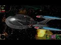 Star Trek Bridge Commander Sovreign class encounter Romulan Warbirds