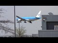 KLM Boeing 777 Landing Rwy 28C Chicago ORD Airport