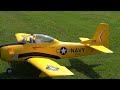 Eflite CZ T28 Re-maiden at KVMA