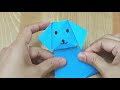 How to make paper origami Dog, easy kids origami