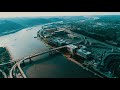 City of Pittsburgh, Pennsylvania 4K Aerial View