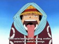 why did zoro join the crew!(in alabasta zoro talking with chopper)[ENG SUB]