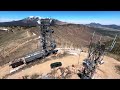 Climbing a Fire Watchtower at 9,200ft Elevation