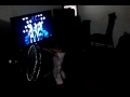 Adam dancing to Daft Punk