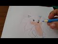 Desenhando e pintando o sonic do filme