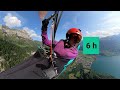 Fiesch 140 km Timelapse XC Paragliding Switzerland Wallis 2.0