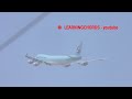 🔴 Plane Spotting LAX KOREAN AIR 747-400F TAKE OFF