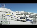 EXTREME LANDINGS AT COURCHEVEL AIRPORT | Microsoft Flight Simulator 2020