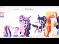 MLP (Next Gen) Royal Meeting (Speedpaint)(Base Edit)