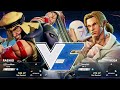 Street Fighter V (Last BETA) Matches
