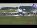 Boeing 747-4R7F Silkway Arrival at Birmingham Airport 05/08/24