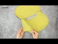 DIY Shoulder Purse Bag | How to make Fabric Handbag Sewing Pattern & Tutorial [sewingtimes]