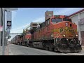 CENTRAL VAL... ER... BAY AREA RAILFANNING | UP Trains with Pure BNSF Lashups and More