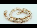 18kt rose gold bracelet handmade