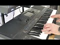 Plaisir D'Amour - A Classical Tune By Jean Martini Played On The Yamaha PSR-SX700 Keyboard