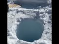 Incredible sounds created as an ice core is dropped into a hole in Antarctica  | ABC News