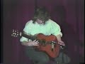 Classical Guitar Solo (SJHS 1990)