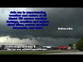 July 15-16, 2024 Derecho: Power Flashes and Shelf Cloud near Peru, IN