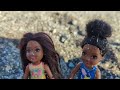 Beach Play, & Barbie Kids Drive the Jeep!! wait ... whaaat?!?  (Beach Adventures 1)