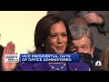 Kamala Harris takes oath as vice president of the United States