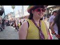 Ybor City ☀ Tampa FL Pride Event 🌈 Pre-Parade Random Crowd Scene 2023