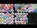 BIG Bag of 168 Ohuhu Brush/Chisel Markers! | WORTH IT!