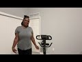 Embracing life in my 40s/ I FELL off/ Come watch me workout for a few minutes before work.