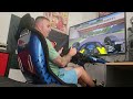 New simrig trx Alpine  formula vee noob at the wheel (first video) fanatec dd pro iracing