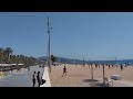 En la playa de Badalona