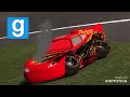 GMOD CARS - LIGHTNING MCQUEEN'S BIG CRASH!