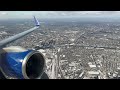 4K | United 757-200 ROCKET Takeoff from Newark Liberty International Airport